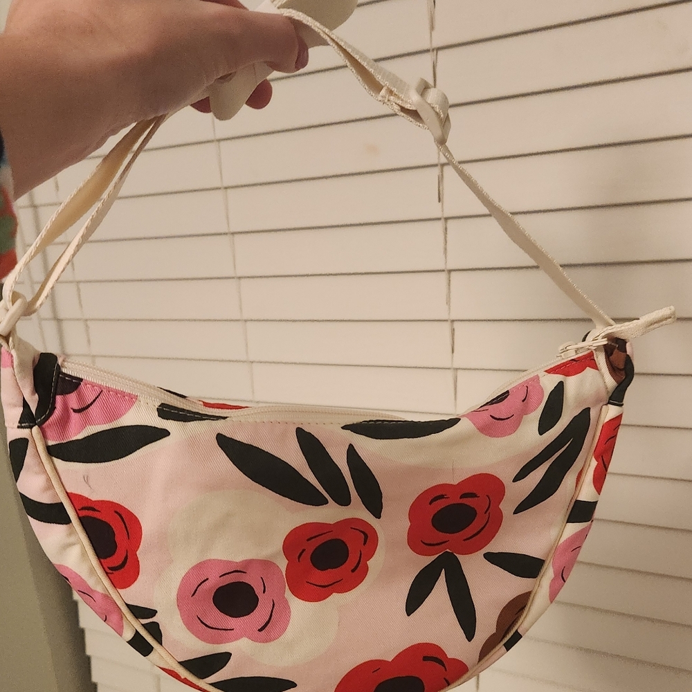 Floral Print Shoulder Bag